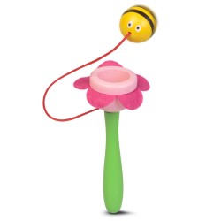 Toys - GAME - CUP and  BALL -Wooden Learning - Wildlife