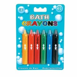 Toys - Bath Toys - Crayons - washable - 6 colours 