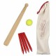 Toys -  GAMES - Educational - Wooden Rounders Set - Outdoor Garden Toys Family Fun - Gift Ball Games  - ROUNDERS - last one