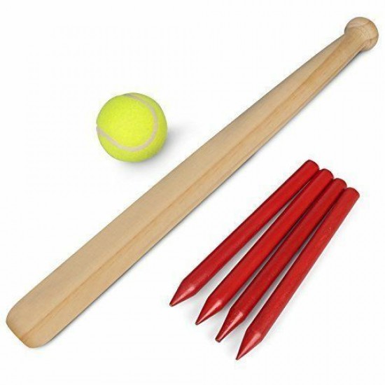 Toys - GAMES - Wooden Rounders Set - ROUNDERS - last one