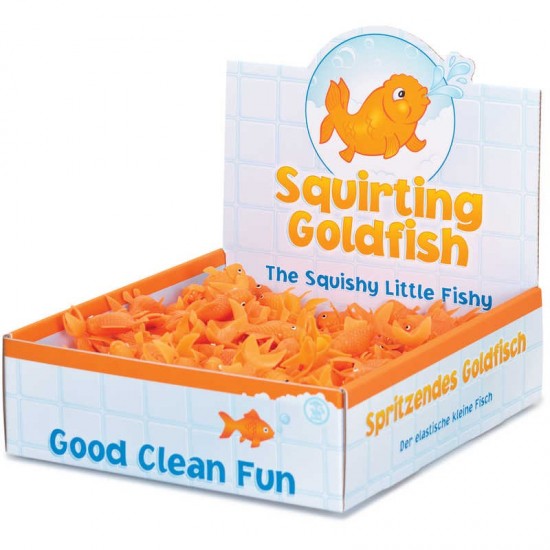 Toys - Bath Toys - SQUIRTER - FISH - Small Squirt Gold FISH - 3yr plus  