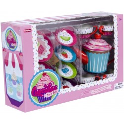 Toys - Tea set - Cupcakes  - Tin Tea Set 