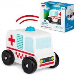 Toys - Vehicles - Cars - AMBULANCE - Sound and Play -  18m plus   (without sound - needs new battery - choice in free gift options) 