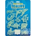Toys - Educational and Fun -  Stick and  Glow  - Sealife  - Wall Decoration