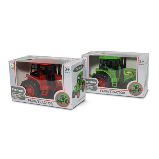 Toys - Vehicles - Farm Tractor - in a box - colours vary