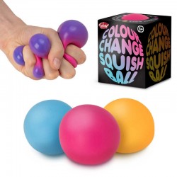 Toys - Pocket Toys - Stress - Fidget Toys - Colour Change Squish Ball - colours vary