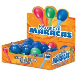 Toys - Rattle - Maracas - with finger loop - Sensory - aprox 12 cm - from 18 m 