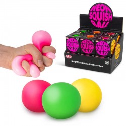 Toys - Pocket Toys - Stress - Fidget Toys - Neon Squish Ball - colours vary