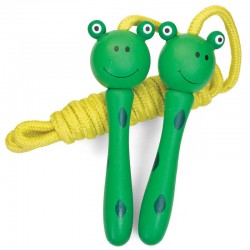 Toys - GAMES - Skipping Rope -  a red ladybird, yellow bee and green frog.  - 5yr plus