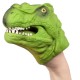 Toys - Pocket Toys - Puppet - DINOSAUR - Green tyrannosaurus rex head.