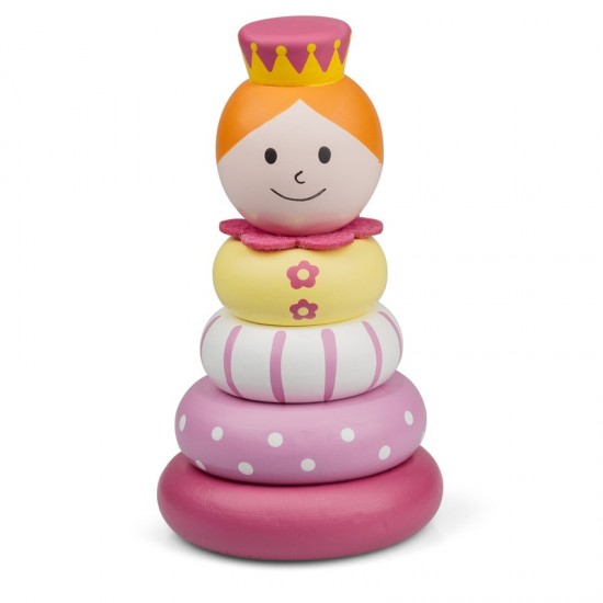 Toys - Wooden - SORTER - Stacker - Princess