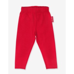 Leggings - Red - Plain - TOBY TIGER - last size