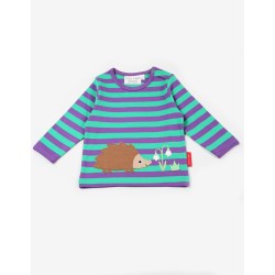 Top - GARDEN - Toby Tiger - Hedgehog - stripy 