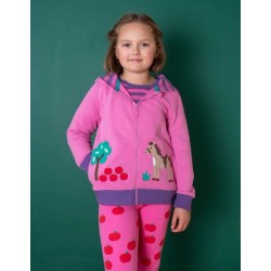 Hoody - HORSES - Toby Tiger - Pony Horse - Pink Zip up 