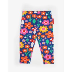 Leggings - Toby Tiger - Floral Mushroom Print 