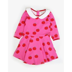 Dress - SKATER - Garden - Long sleeves - Toby Tiger - APPLE 