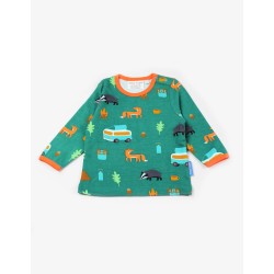 Top - CAMPING - Toby Tiger - Campervan - UNISEX - Green Print 