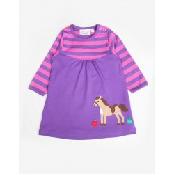 Dress - Toby Tiger - Long Sleeve - Pony Horse - 12-18m, 2-3yr left in sale