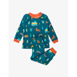 Pyjamas - Toby Tiger - UNISEX - CAMPING - Green Campervan 