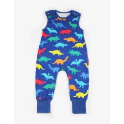 Babygrow - Romper - Toby Tiger - Slungarees - Rainbow Blue  Dinosaurs