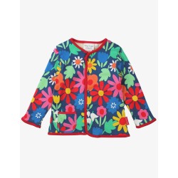 Jacket - GARDEN - REVERSIBLE - Toby Tiger - FLOWERS - Bold flowers, snowdrops - clearance