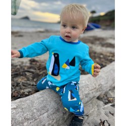 Trousers - yoga pants - Toby Tiger - Arctic Polar bears and penguins - last 2-3y