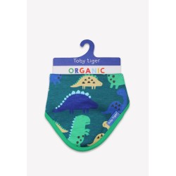Bib - DINOSAURS - Toby Tiger - Dinosaurs - Blue and Green