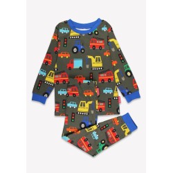 Pyjamas - Vehicles - Toby Tiger - Transport - fire engine, tractor, cars...