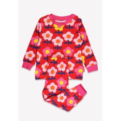 Pyjamas - FLOWERS - Toby Tiger - PINK FLOWERS