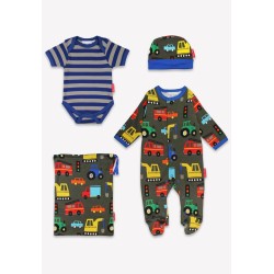 Babygrow - VEHICLES - SET - Toby Tiger - Transport - Fire engine, cars, tractors  and Stripe