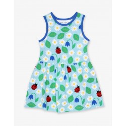 Dress - Toby Tiger - Summer English Garden - ladybirds and flowers 