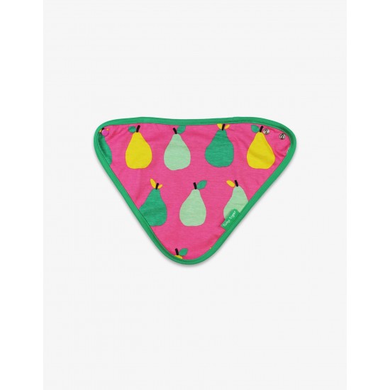 Bib - Toby Tiger - Pear - green, yellow and pink