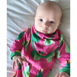 Babygrow - Toby Tiger - Pear - green , yellow and pink