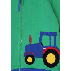 Hoody - Farm - Tractor - Toby Tiger - Hillside - Tractor, sheep and chick