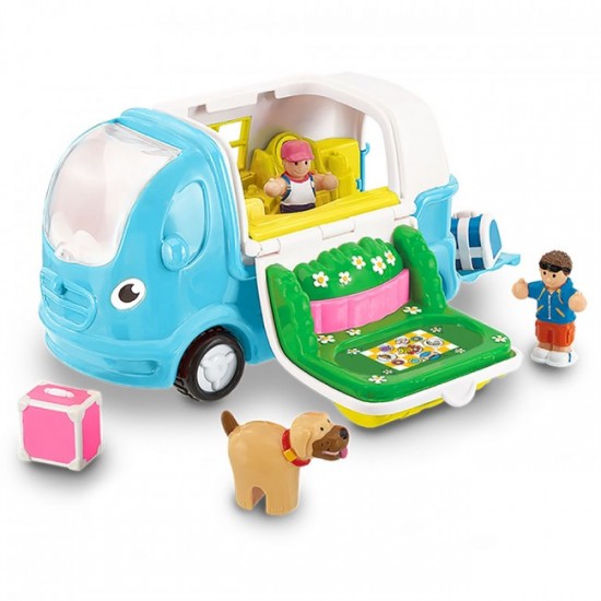 Toys - Educational and Fun - WOW Toys - Camping - Kitty Camper Van - Age Range 1 - 5 Years 