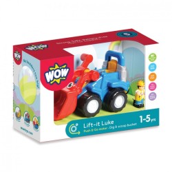 Toys - Educational and Fun - WOW Toys - Lift-it Luke - Age Range 1 - 5 Years 