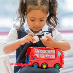 Toys - Educational and Fun - WOW Toys - London Bus Leo - Age Range 1 - 5 Years 