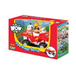 Toys - Toddlers - WOW Toys - Fire Buggy Bertie - fireman, dog and fire buggy