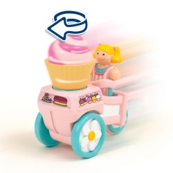 Toys - Educational and Fun -  WOW  Toys - Cupcake Chloe - Cupcake bakery , bike and girl figure 