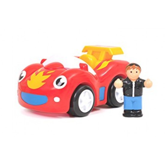 Toys - Toddlers - WOW Toys - Fireball Frankie -  sport car and driver boy figure 