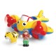 Toys - Toddlers - WOW Toys - Johnny Jungle Plane - plane , pilot figure and tiger animal figure 