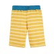 Shorts - Frugi - REVERSIBLE - The National Trust special -  yellow stripe and  puffins