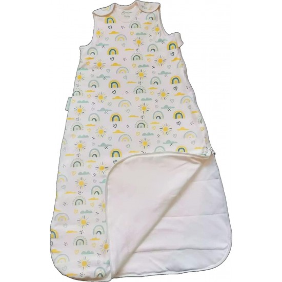 Babygrow - Sleeping bag - Unisex - Happy rainbow - 6-18m (choose 6-12m) -  2.5 tog - best for all seasons  - last size