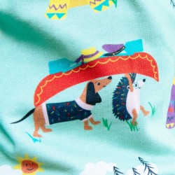 Trousers - Parsnip Pants - ANIMALS - Ducky Zebra - Sausage Dog and Hedgehog