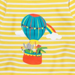 Top - Ducky Zebra - Hot Air Balloon- clearance