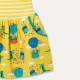 Dress - Ducky Zebra - Yellow with Pockets and Hot Air Balloon