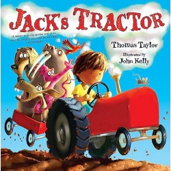 Book - Jack’s Tractor - all about friendship , tractor and animals  - sale