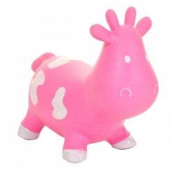 Toys - Happy Hoppers - Cow  (pink) - 12 - 30 months advised - available to pick up  in the shop only - last one