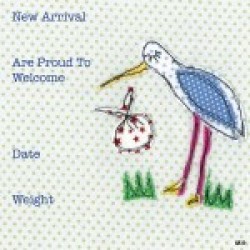CARDS - BABY - BOY - New arrival - 8pack set