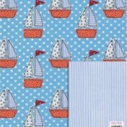 Gift - Wrapping Paper - Reversible - Pirate - Wrap - sale